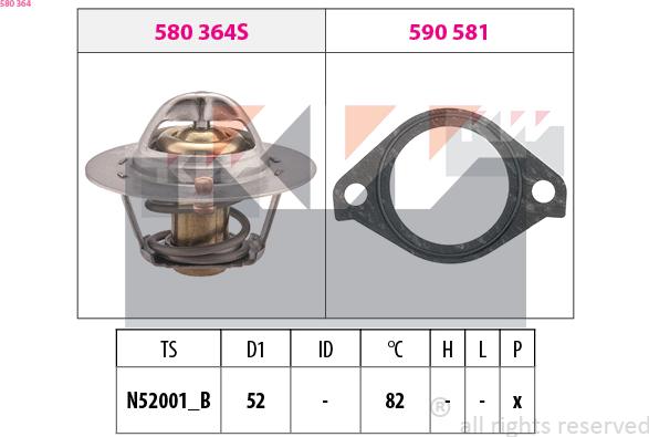 KW 580 364 - Thermostat d'eau cwaw.fr