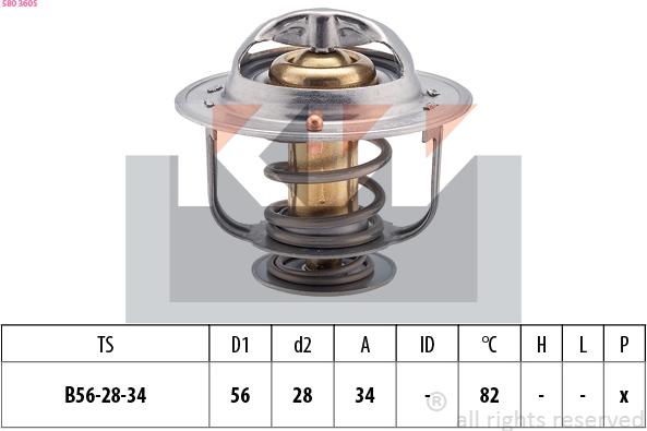 KW 580 360S - Thermostat d'eau cwaw.fr