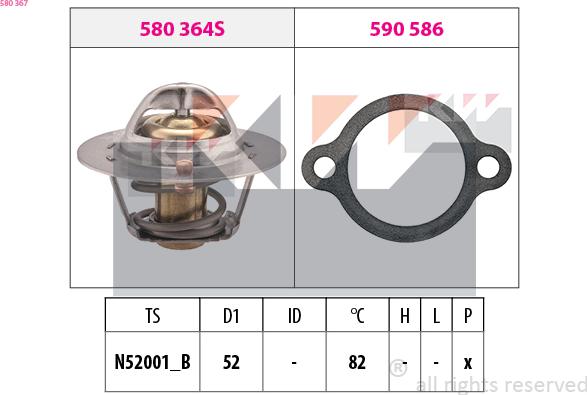 KW 580 367 - Thermostat d'eau cwaw.fr