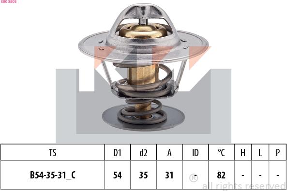 KW 580 380S - Thermostat d'eau cwaw.fr