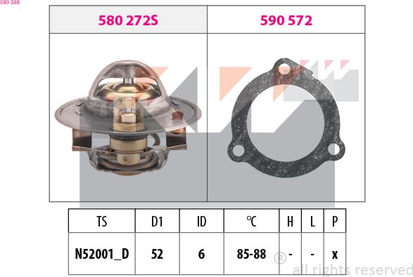 KW 580 388 - Thermostat d'eau cwaw.fr