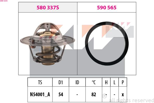 KW 580 334 - Thermostat d'eau cwaw.fr