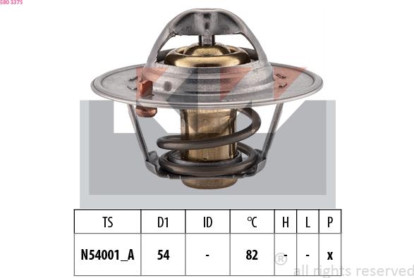 KW 580 337S - Thermostat d'eau cwaw.fr