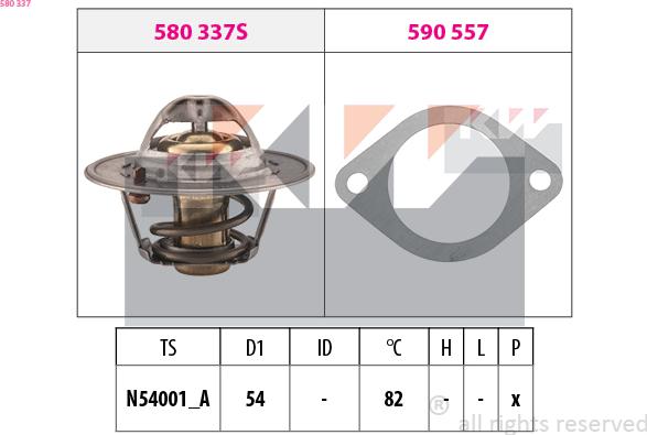 KW 580 337 - Thermostat d'eau cwaw.fr