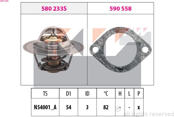 KW 580 329 - Thermostat d'eau cwaw.fr