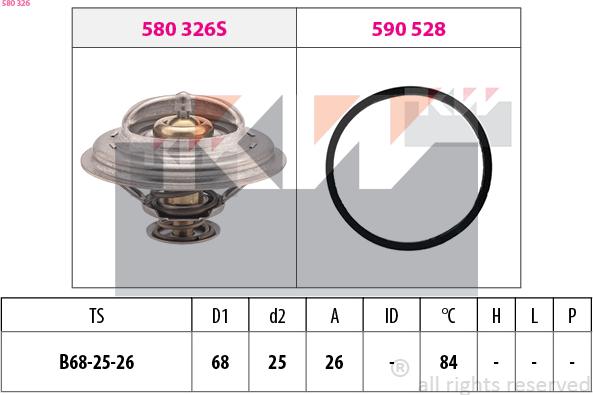 KW 580 326 - Thermostat d'eau cwaw.fr