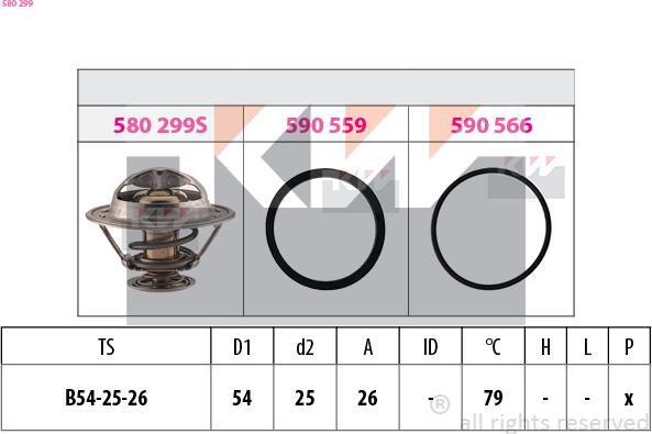 KW 580 299 - Thermostat d'eau cwaw.fr