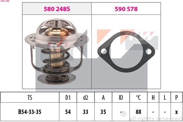 KW 580 248 - Thermostat d'eau cwaw.fr