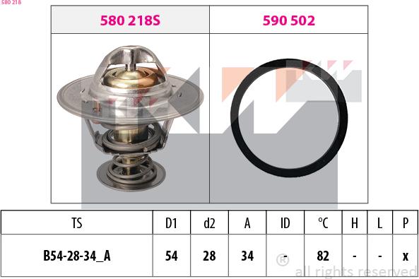 KW 580 218 - Thermostat d'eau cwaw.fr