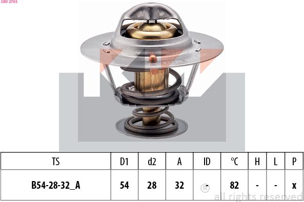 KW 580 276S - Thermostat d'eau cwaw.fr