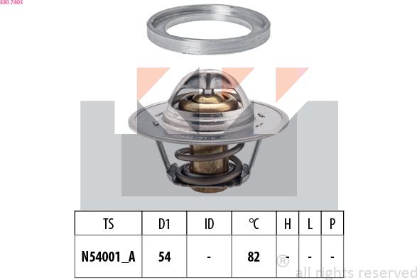 KW 580 740S - Thermostat d'eau cwaw.fr