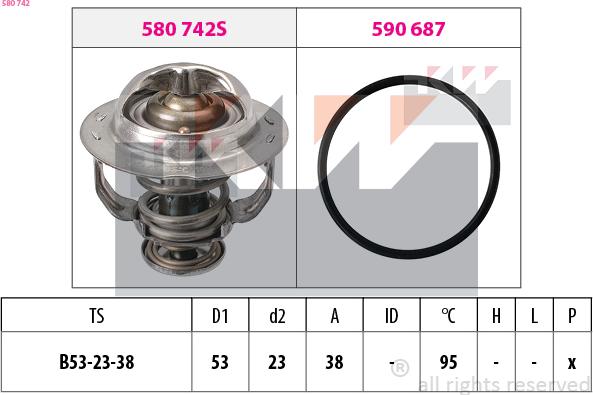 KW 580 742 - Thermostat d'eau cwaw.fr