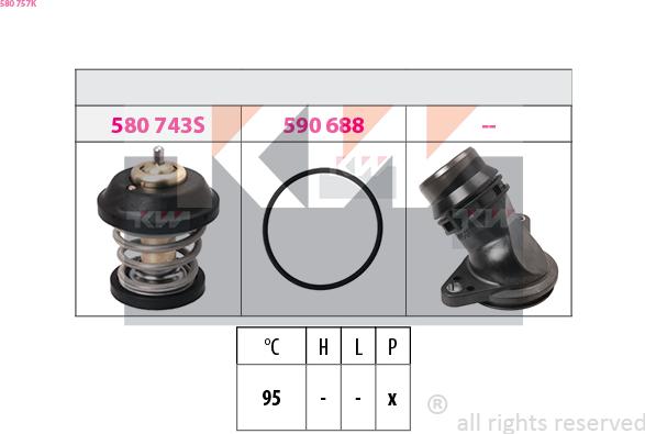 KW 580 757K - Thermostat d'eau cwaw.fr