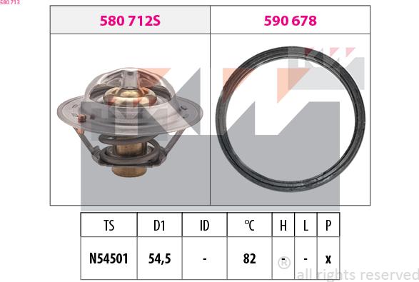 KW 580 713 - Thermostat d'eau cwaw.fr