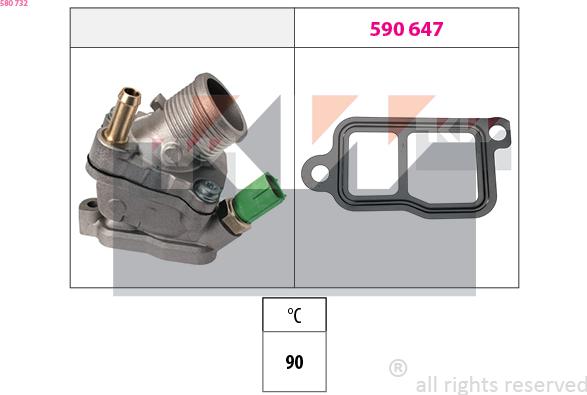 KW 580 732 - Thermostat d'eau cwaw.fr