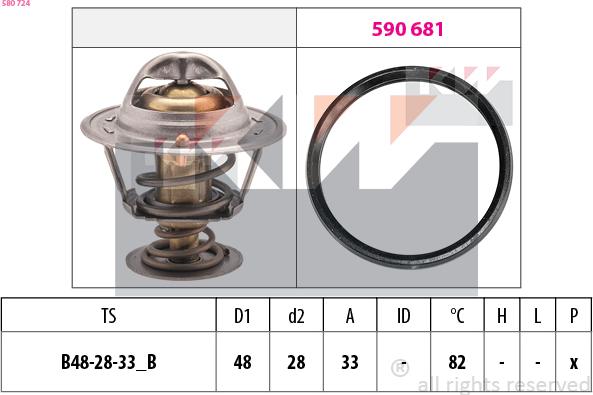 KW 580 724 - Thermostat d'eau cwaw.fr