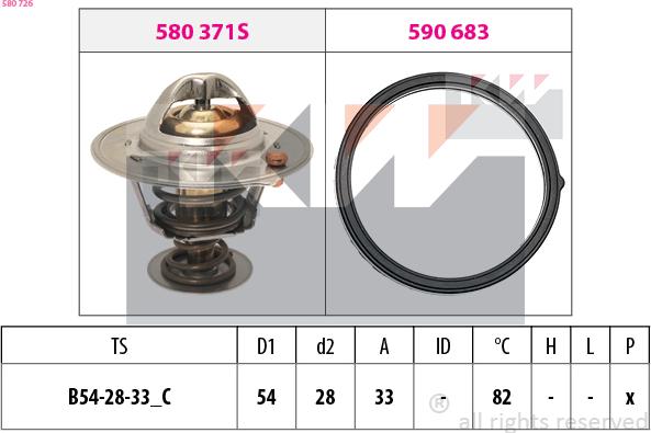 KW 580 726 - Thermostat d'eau cwaw.fr