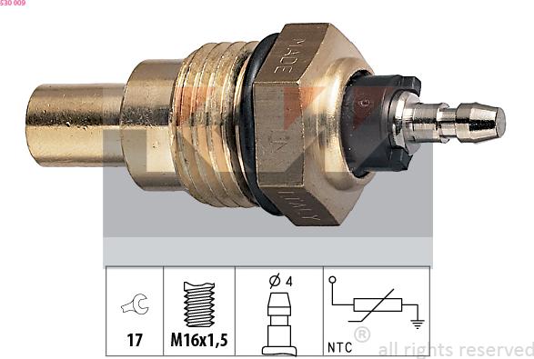 KW 530 009 - Sonde de température, liquide de refroidissement cwaw.fr