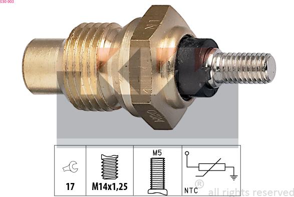 KW 530 003 - Sonde de température, liquide de refroidissement cwaw.fr