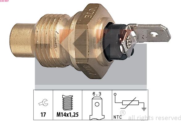 KW 530007 - Sonde de température, liquide de refroidissement cwaw.fr