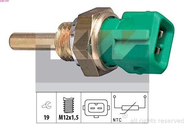 KW 530147 - Sonde de température, liquide de refroidissement cwaw.fr