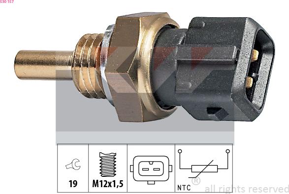 KW 530 157 - Sonde de température, liquide de refroidissement cwaw.fr