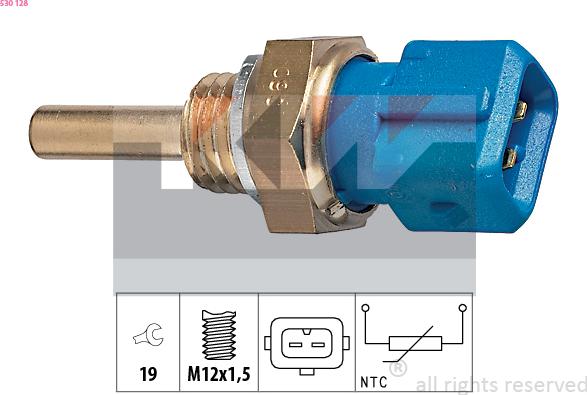KW 530128 - Capteur, température d'huile cwaw.fr
