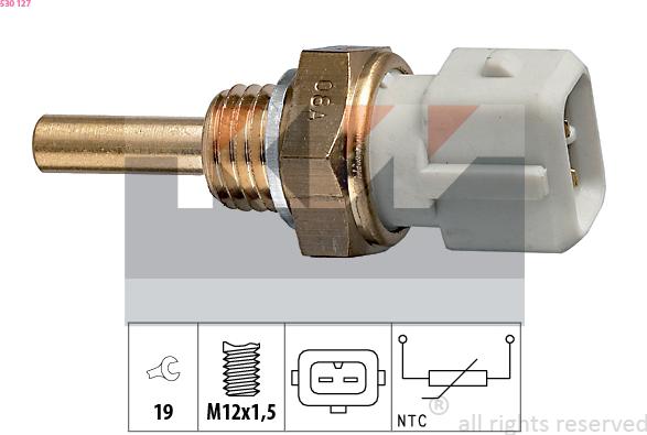 KW 530 127 - Sonde de température, liquide de refroidissement cwaw.fr