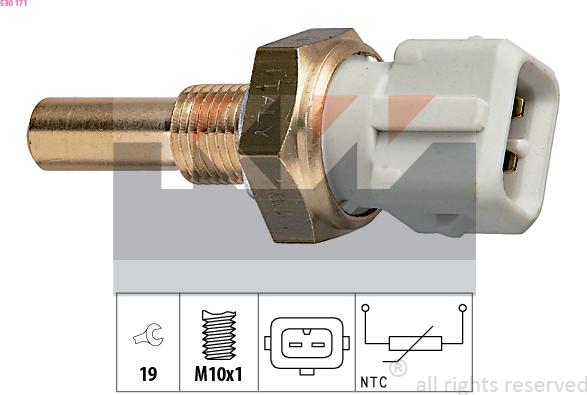 KW 530 171 - Sonde de température, liquide de refroidissement cwaw.fr