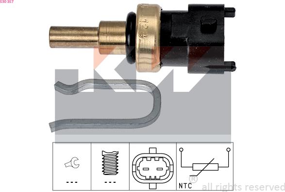 KW 530357 - Sonde de température, liquide de refroidissement cwaw.fr