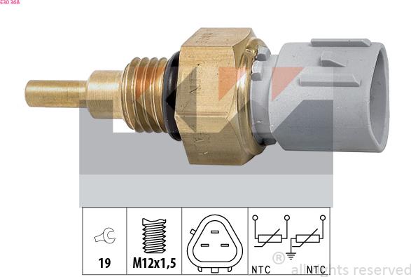 KW 530 368 - Sonde de température, liquide de refroidissement cwaw.fr