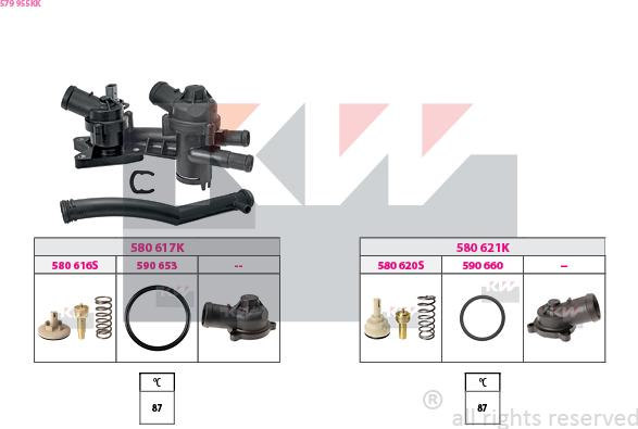 KW 579 955KK - Thermostat d'eau cwaw.fr