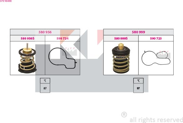 KW 579 984KK - Thermostat d'eau cwaw.fr