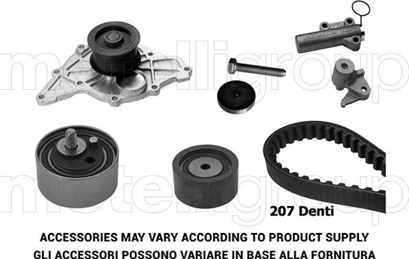 KWP TW173 - Kit de distribution cwaw.fr