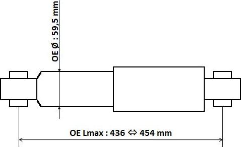 KYB 345 0003 - Amortisseur cwaw.fr