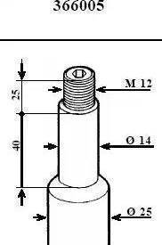 BOGE 36-676-F - Amortisseur cwaw.fr