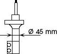 KYB 322026 - Amortisseur cwaw.fr