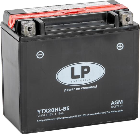 LandportBV MA LTX20HL-BS - Batterie de démarrage cwaw.fr