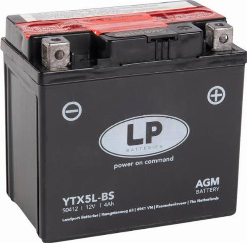 LandportBV MB YTX5L-BS - Batterie de démarrage cwaw.fr