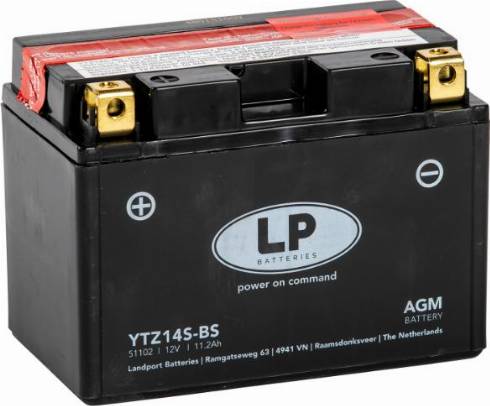 LandportBV MB YTZ14S-BS - Batterie de démarrage cwaw.fr