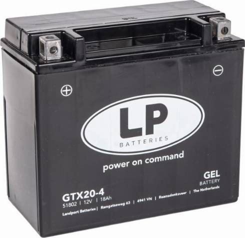 LandportBV MG GTX20-4 - Batterie de démarrage cwaw.fr