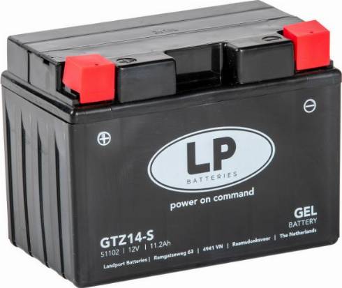 LandportBV MG GTZ14-S - Batterie de démarrage cwaw.fr