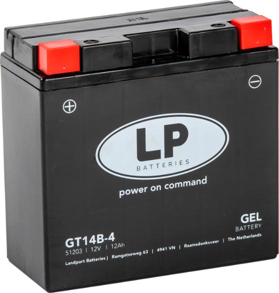 LandportBV MG LT14B-4 - Batterie de démarrage cwaw.fr