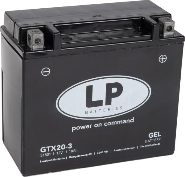 LandportBV MG LTX20-3 - Batterie de démarrage cwaw.fr