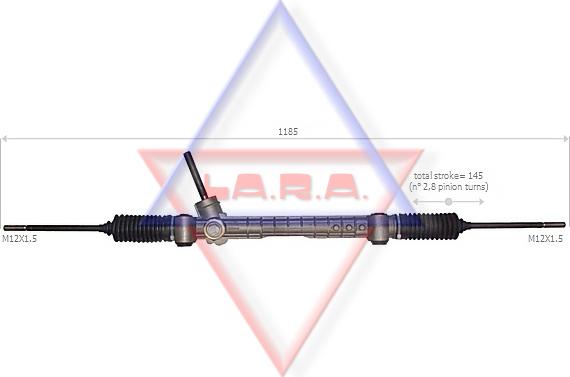 LA.R.A. 290006 - Crémaillière de direction cwaw.fr