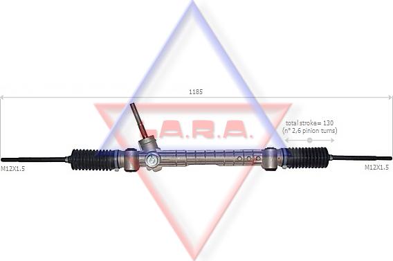 LA.R.A. 290011 - Crémaillière de direction cwaw.fr