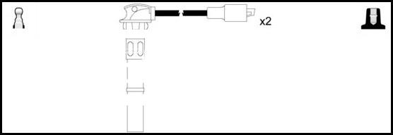 LEMARK HOES550 - Kit de câbles d'allumage cwaw.fr