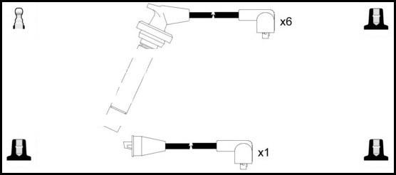 LEMARK HOES111 - Kit de câbles d'allumage cwaw.fr