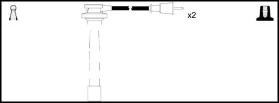 LEMARK HOES1352 - Kit de câbles d'allumage cwaw.fr