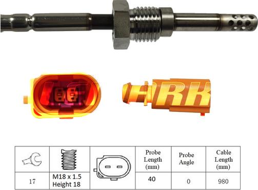 LEMARK LXT111 - Capteur, température des gaz cwaw.fr